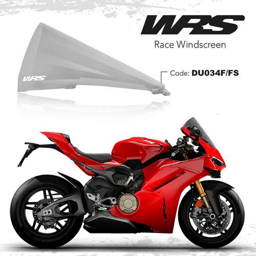 意大利WRS 杜卡迪 跑车 V4 V2 改装挡风玻璃 DU034/DU012/DU009AI