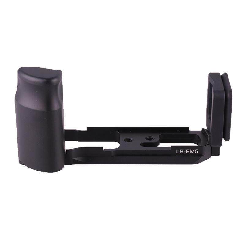 适用奥林巴斯OM-DE-M5微单相机手柄EM5一代竖拍板快装板金属底座同人AI