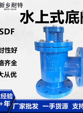 耐特厂家批发水上式底阀SSDF止回阀法兰角式底阀水泵进口自吸底阀