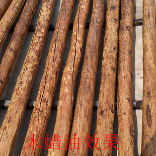 防腐木柱子实木圆柱古建横梁室内装饰柱子木方房梁木立柱