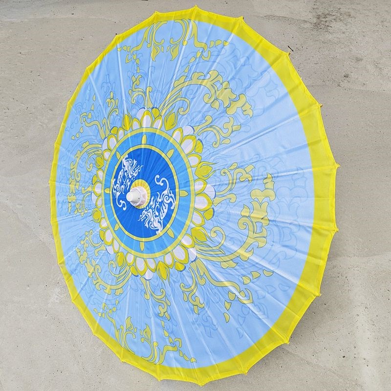 第五人格宿伞之魂真理之下CO伞东方的麒麟油纸伞面绸布伞道具