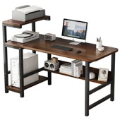 电脑桌子书桌台式 桌放打印写字台设计办公游戏桌学习桌