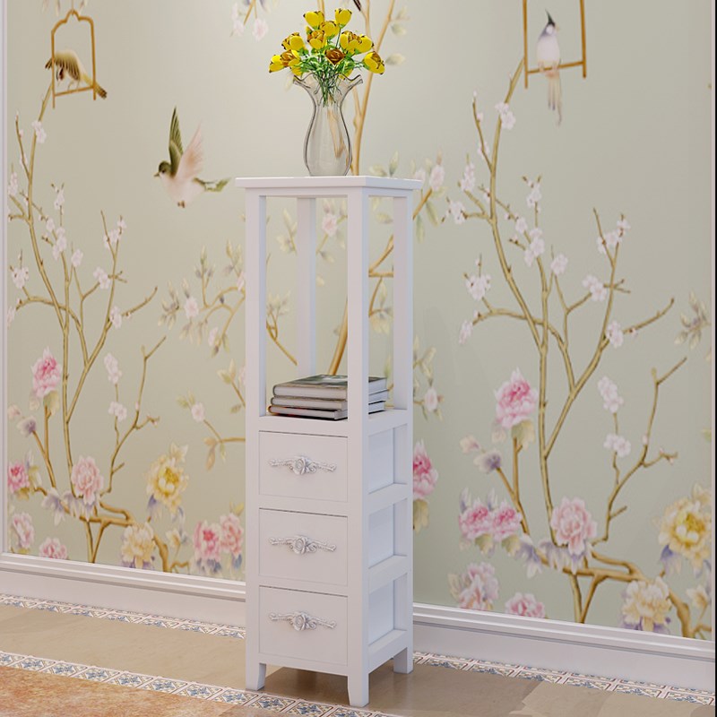 落地多层花架子客厅阳台花几实木盆景架绿萝花盆架抽屉式鱼缸架子