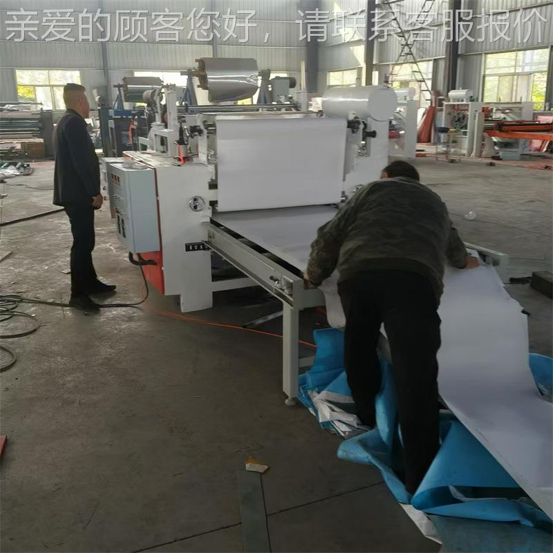 1.4米平贴机宽幅革热复合机 密度板T板贴面机器 软硬K皮包Eva熔胶
