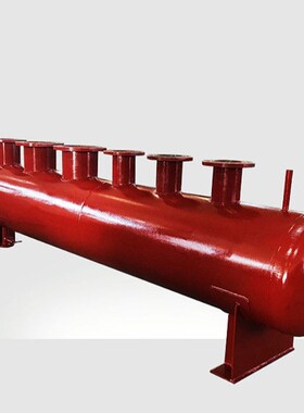 中央空调分集水器 地暖管道水循环分流碳钢锅炉分汽包 分气缸