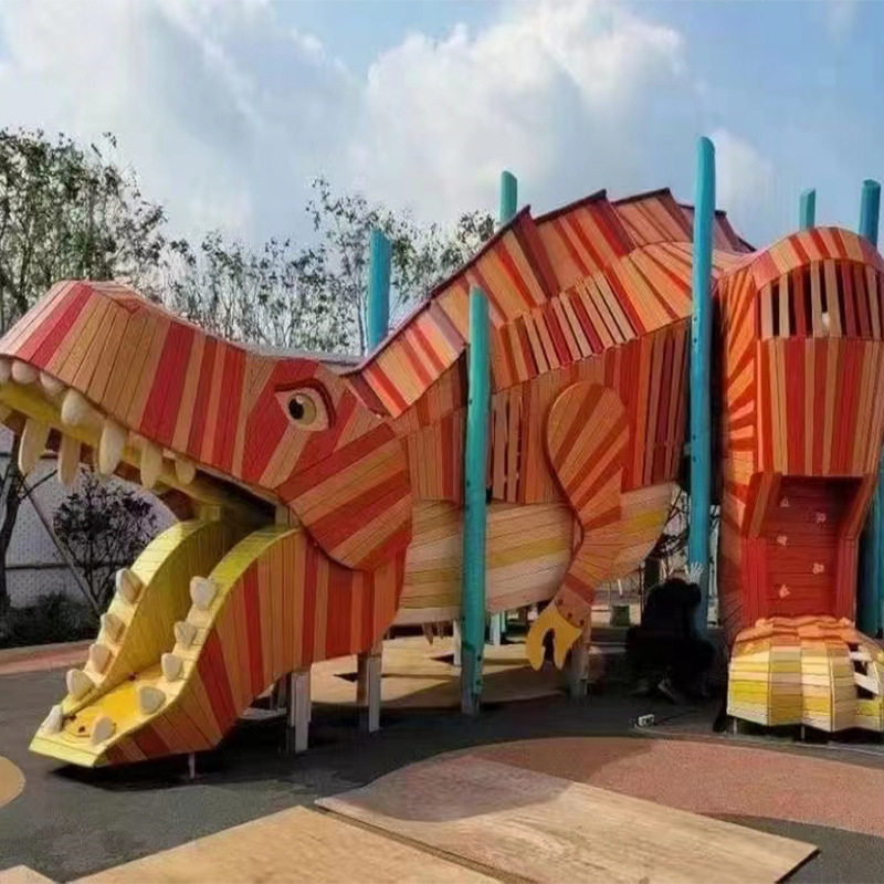 大型幼儿园室内户外螺旋滑梯动物造型儿童游乐设备不锈钢非标厂家