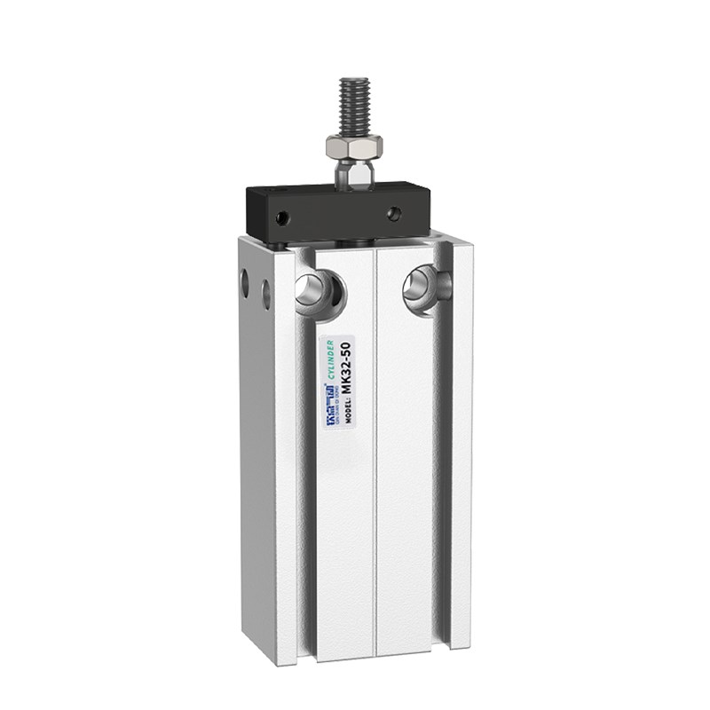 小型自由安装气缸MK1/20//2-15*205*0多位置固定带导杆气缸