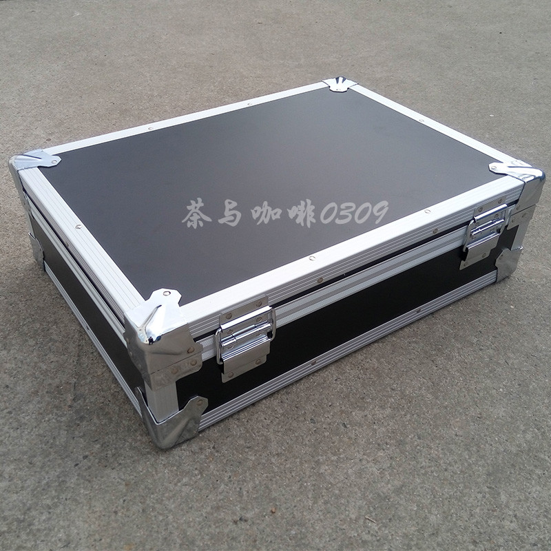铝合金工具箱密码带锁行李箱铝制载仪器箱工业