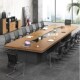 办公家具新款 会议桌长桌现代会议室大型洽谈长条办公桌椅
