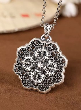 2024新款民族风复古莲花金刚杵99