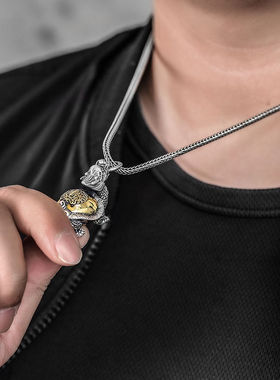 中国风s925纯银挂饰泰银复古时尚