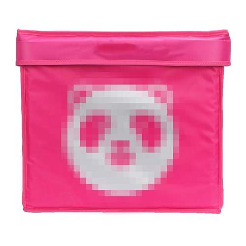 foodpanda支架款外卖双肩背配送保温箱披萨包可折叠车载架冷藏箱