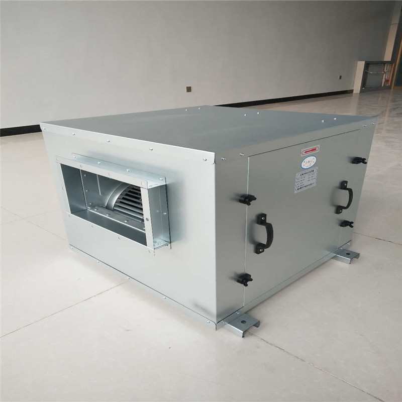 3000风量外转子离心风机箱带初中效过滤器无框架镀锌板离心风机箱