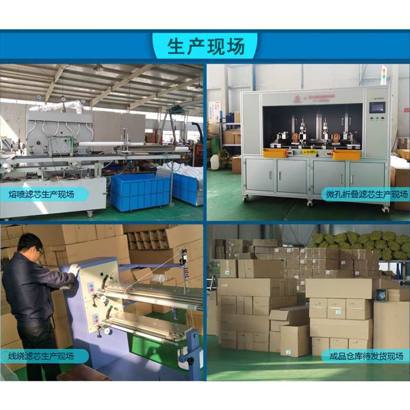 外单胶圈PP骨架折叠滤芯 大通量滤芯 替代3M精密滤芯