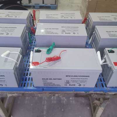 solar  light battery太阳能路灯监控胶体蓄电池12V200AH可埋地