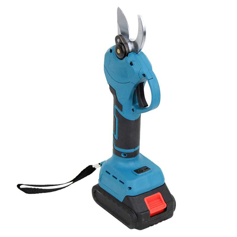 电动修枝剪充电式园林园艺果树锂电树枝剪无线修剪数显款工具