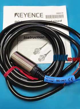 销售M18接近开关EV-112M EV-118M可检测黑色金属距离5MM