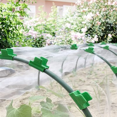 小拱棚压膜夹大棚压膜卡扣塑料固定卡膜扣薄膜夹子钢管卡扣固定器
