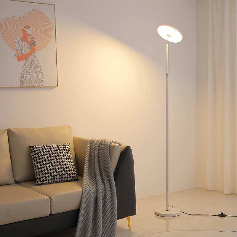 led客厅落地灯超亮卧室台灯向上补光灯床头灯落地灯全屋照明灯
