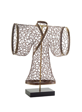 创意手工锻打金属铁艺桌面摆放陈列装饰品摆饰抽象规则雕塑