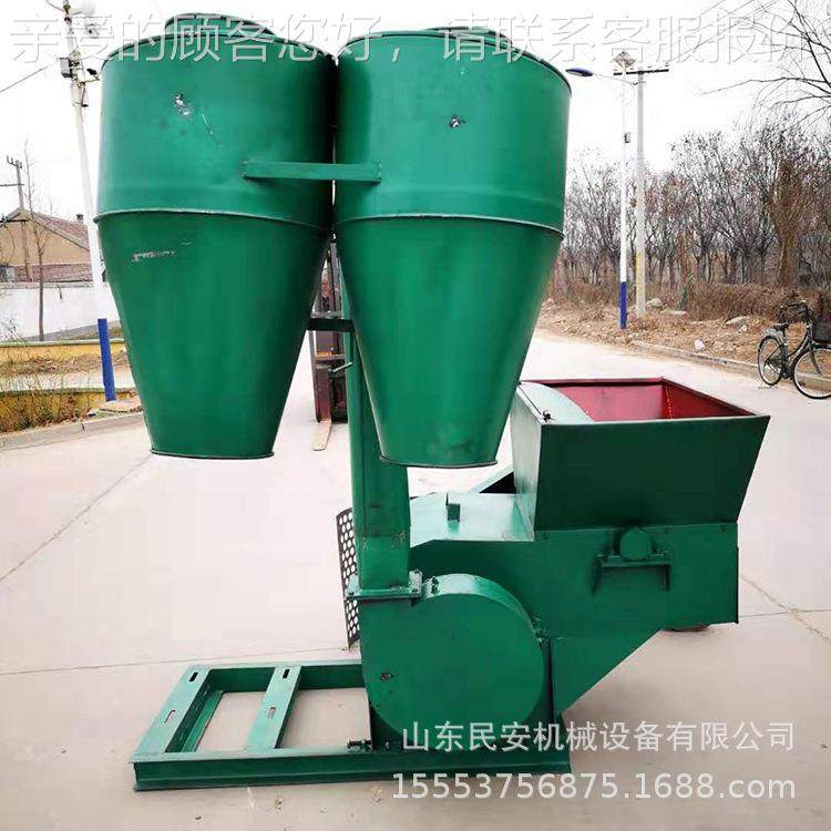 CEE薯粉带碎打糠机 红高粱秸秆秧豆杆打草面子机 22千瓦电机粉碎