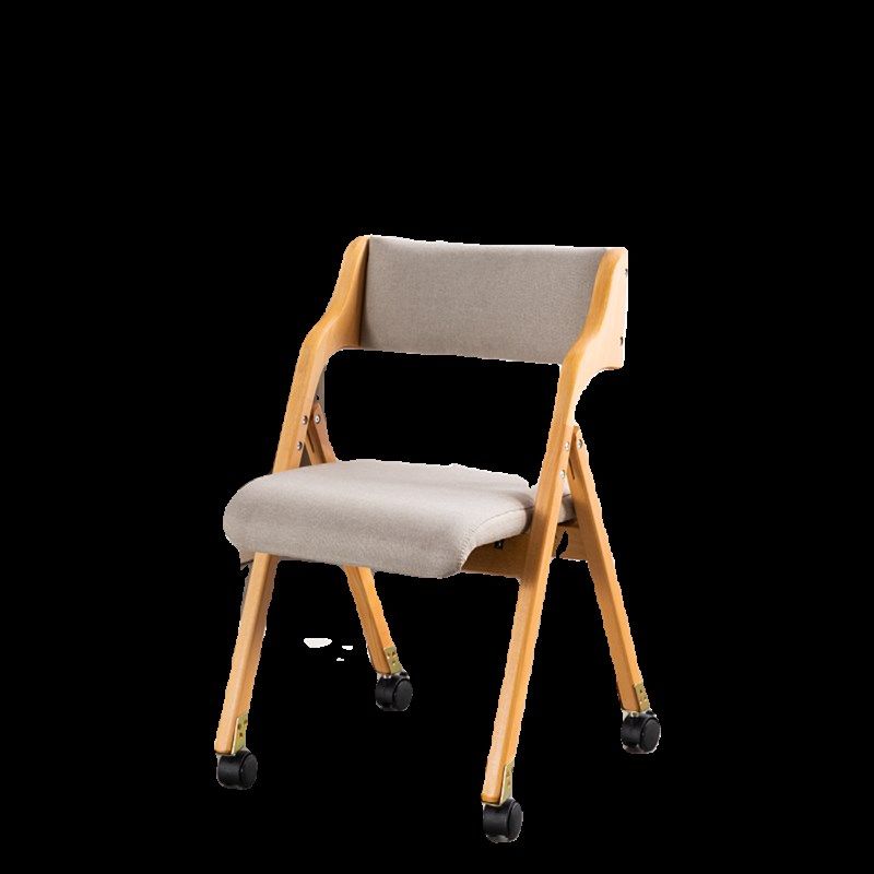 实木榉木折叠椅办公休闲娱乐聚会餐厅加滑轮现代简约北欧,商业/办公家具,办公电脑椅/职员椅,淘宝优惠券,粉丝福利购,淘宝优惠卷