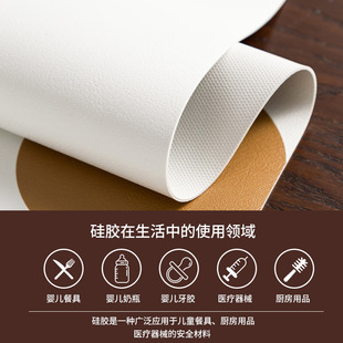 棋盘格弧形皮革桌垫防水防油免洗防烫餐桌布茶几垫台布电视柜