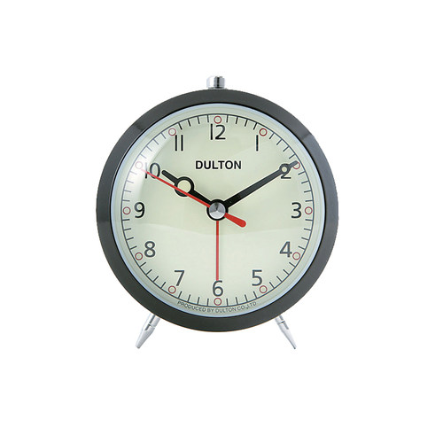 稻谷藏库 DULTON 静音复古种表 石英机芯闹钟
