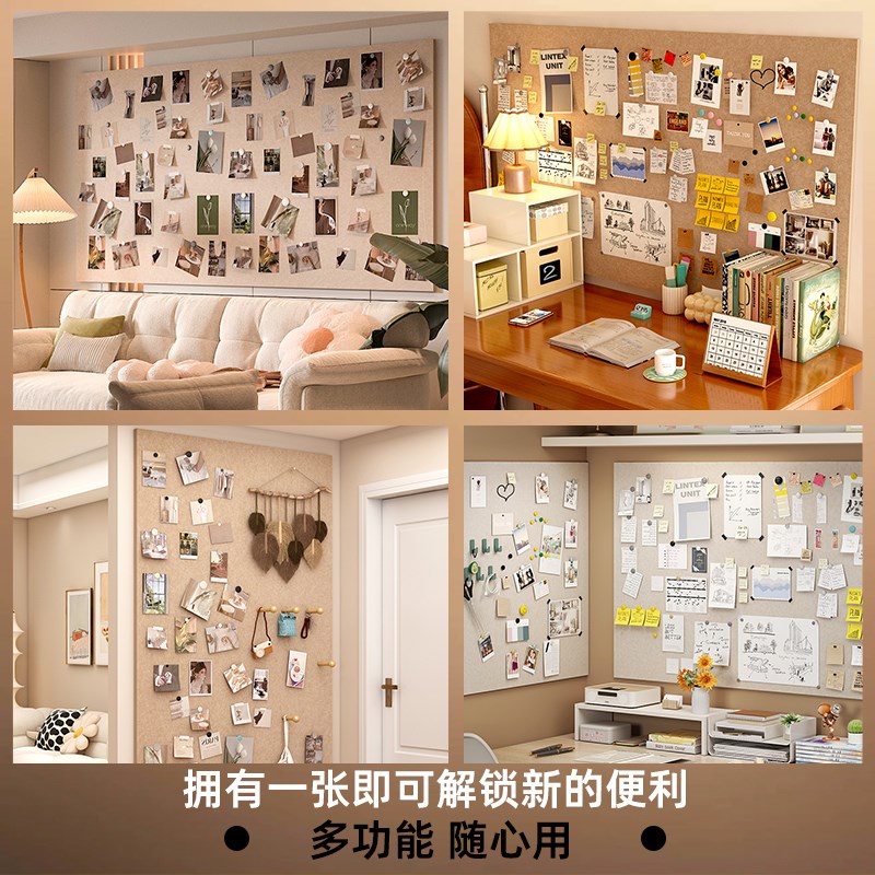 玄关创意照片墙客厅装饰立体墙面高级挂画餐厅拐角毛毡墙贴高级感图片
