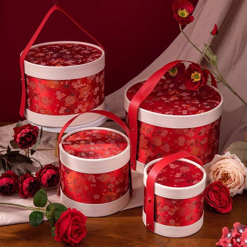 2025年新中式绸缎抱抱桶轻奢结婚喜糖盒生日节日伴手礼高级感礼盒,节庆用品/礼品,糖盒/糖盒配件,淘宝优惠券,粉丝福利购,淘宝优惠卷