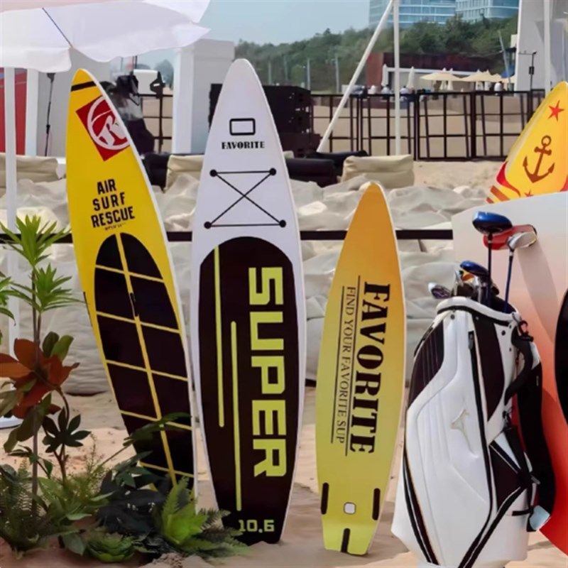 夏季美陈泡沫冲浪板沙滩商场4s店铺橱窗DP店装饰美陈道具装饰摆件,商业/办公家具,商业美陈,淘宝优惠券,粉丝福利购,淘宝优惠卷