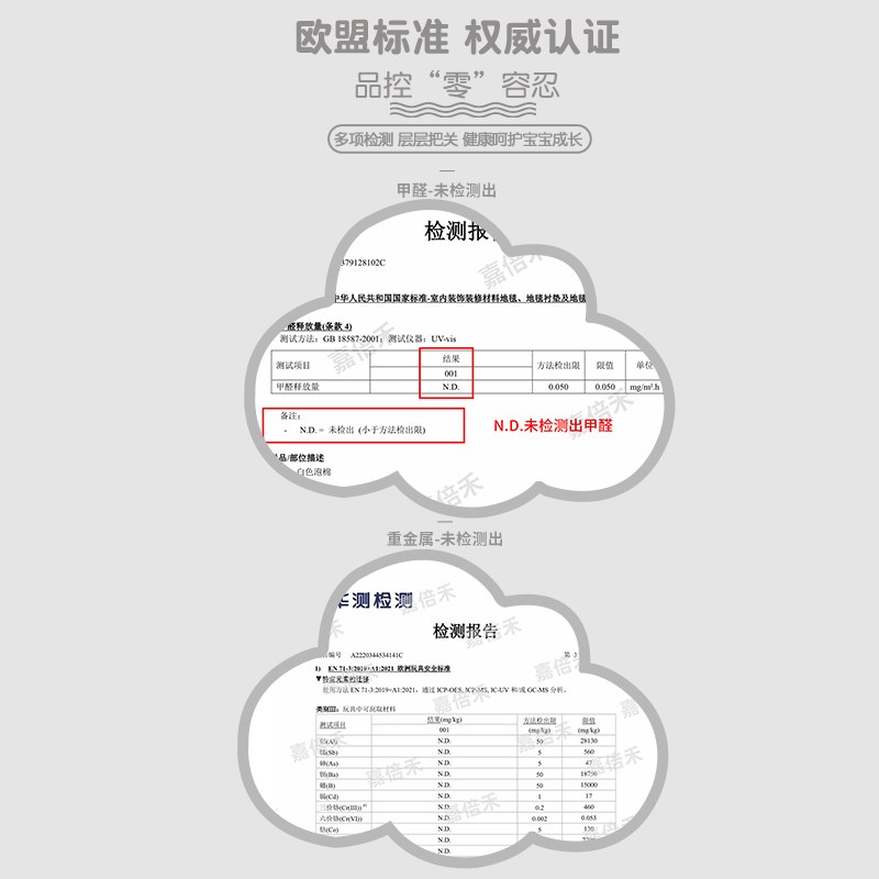 加厚泡沫拼接地垫儿童爬行垫家用宝宝爬爬垫环保无味拼图地板垫子