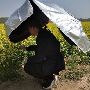 钓伞遮阳伞摘茶叶神器 太阳伞防晒紫外线钓鱼雨伞采茶伞背伞架背式