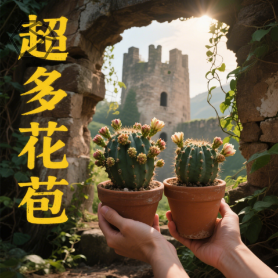 绯花玉【带花苞】原盆原