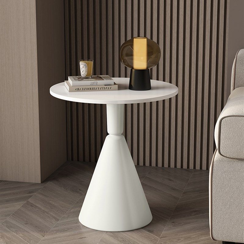 奶油风沙发边几简约现代岩板角几客厅卧室床头边柜轻奢圆桌小茶几,住宅家具,角几/边几,淘宝优惠券,粉丝福利购,淘宝优惠卷