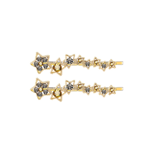 shine萱子饰品网红水钻星星发夹女少女心森系侧边夹甜美刘海夹子