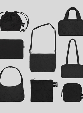 KBP Stitch Little Bunnies 手拿包 可爱刺绣 化妆袋 单肩包