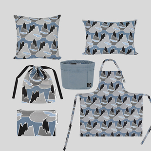 KBP Fjords 北欧风 手拿包 抱枕 收纳袋 套装装饰 包袋手 拎包