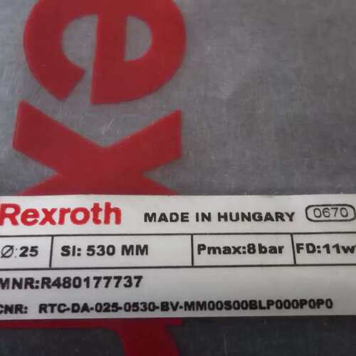 议价Rexroth气缸R480177737 RTC-DA-025-0530-BV-MM**