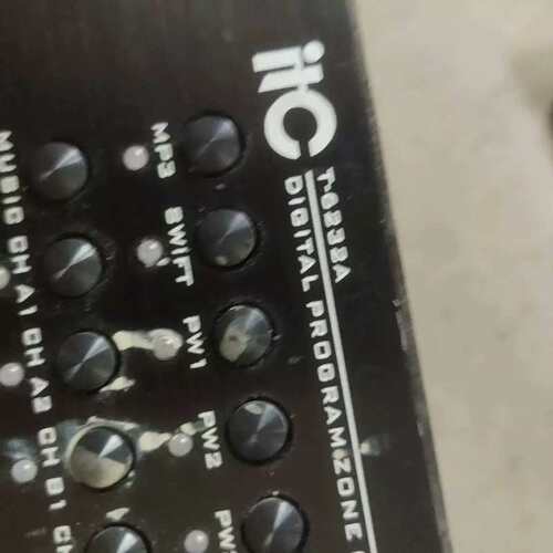 议价iTC T-6232A T-60C消防广播用的 线被剪掉了