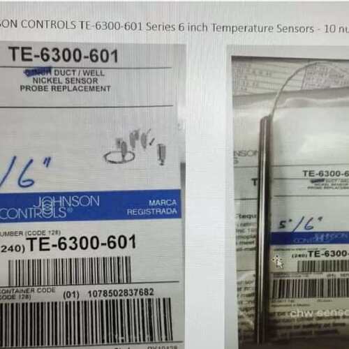 议价JOHNSONCONTRO江森自控温度感测器TE-6300-601变送器