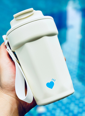 日本ROYAL爱心杯子内胆陶瓷涂层高颜值车载密封便携咖啡保温杯ins