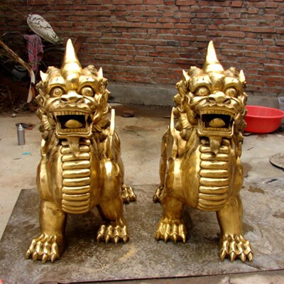 纯铜貔貅摆件一对j50cm1米大号镇宅招财皮丘公司开业礼品家居摆设