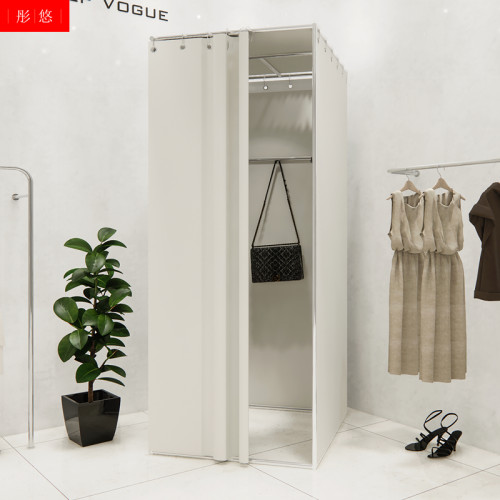 服装店可移动e试衣间便携式组装可拆卸更衣室商场活动临时换衣间
