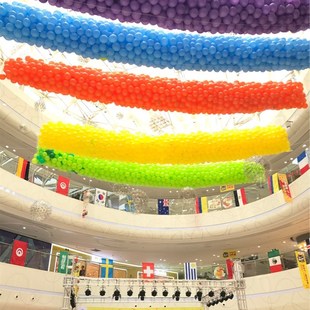 气球雨网 下落网掉落网气球放飞网兜公司开L业装饰气球网 婚礼装