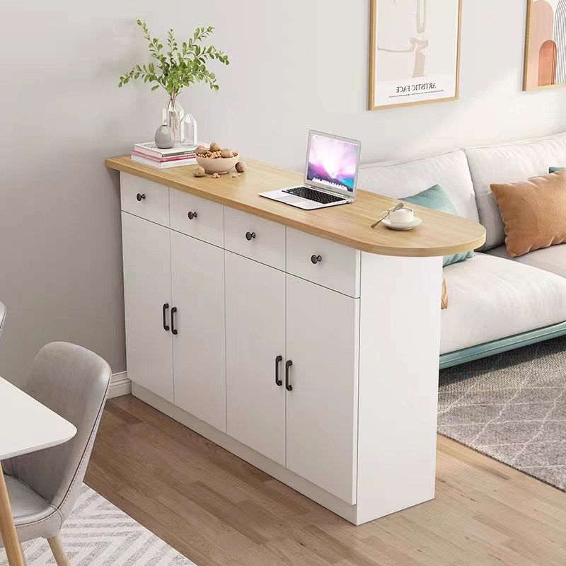 家用小户型吧台桌客餐厅靠墙玄关隔断柜厨房多功能餐桌抽屉餐边柜,住宅家具,吧台,淘宝优惠券,粉丝福利购,淘宝优惠卷