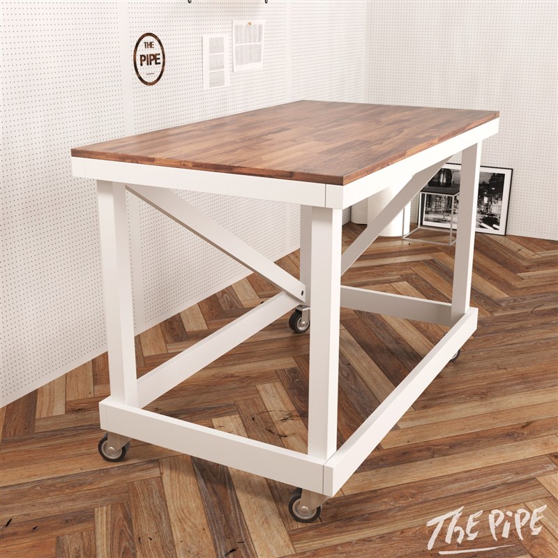 随心定制皮雕皮具手工工作台操作台实木台面按要求定制可设计出图