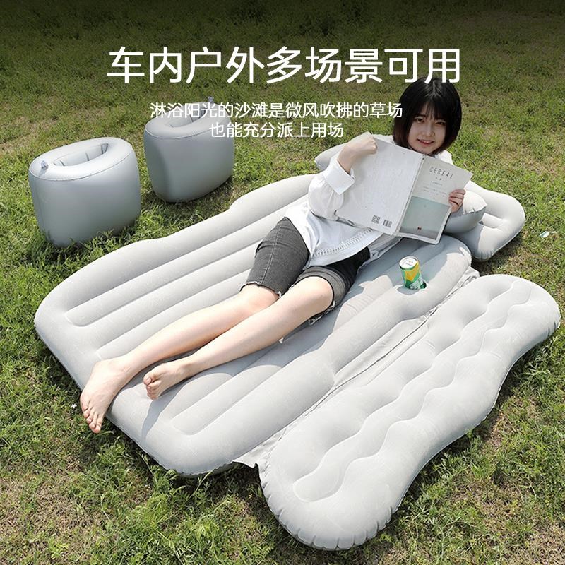 适用zeekr极氪001气垫床车载自充气床垫后备箱充气床车床露营睡垫