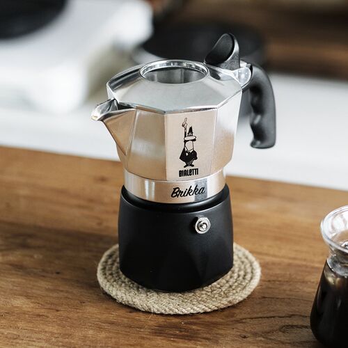 比乐蒂摩卡壶煮咖啡壶小型电陶炉布粉器