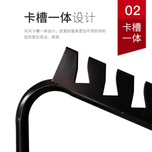 铁质瓷砖展示架落地式木石材陶瓷样品货架展架